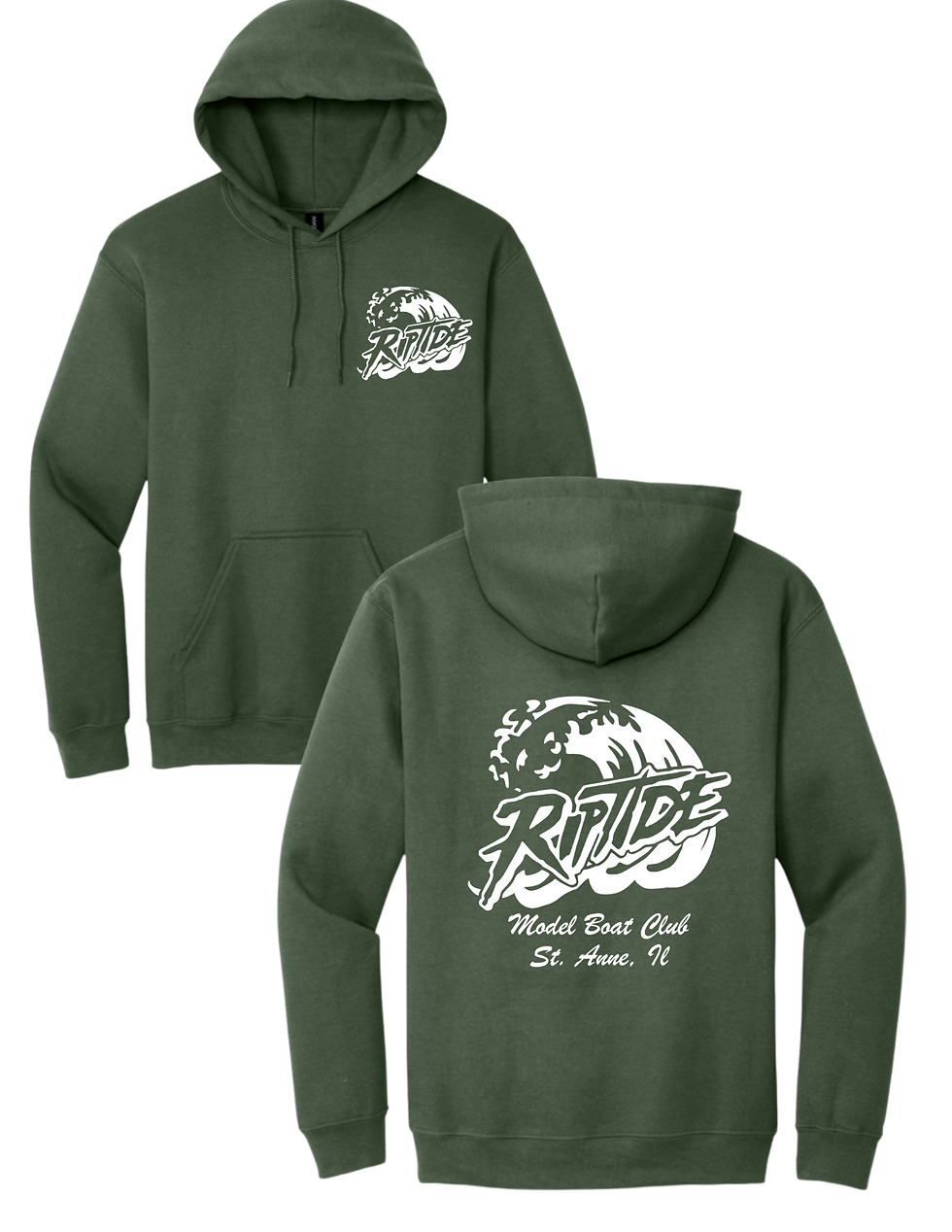 Thumbnail: Youth Gildan Hooded Sweatshirt