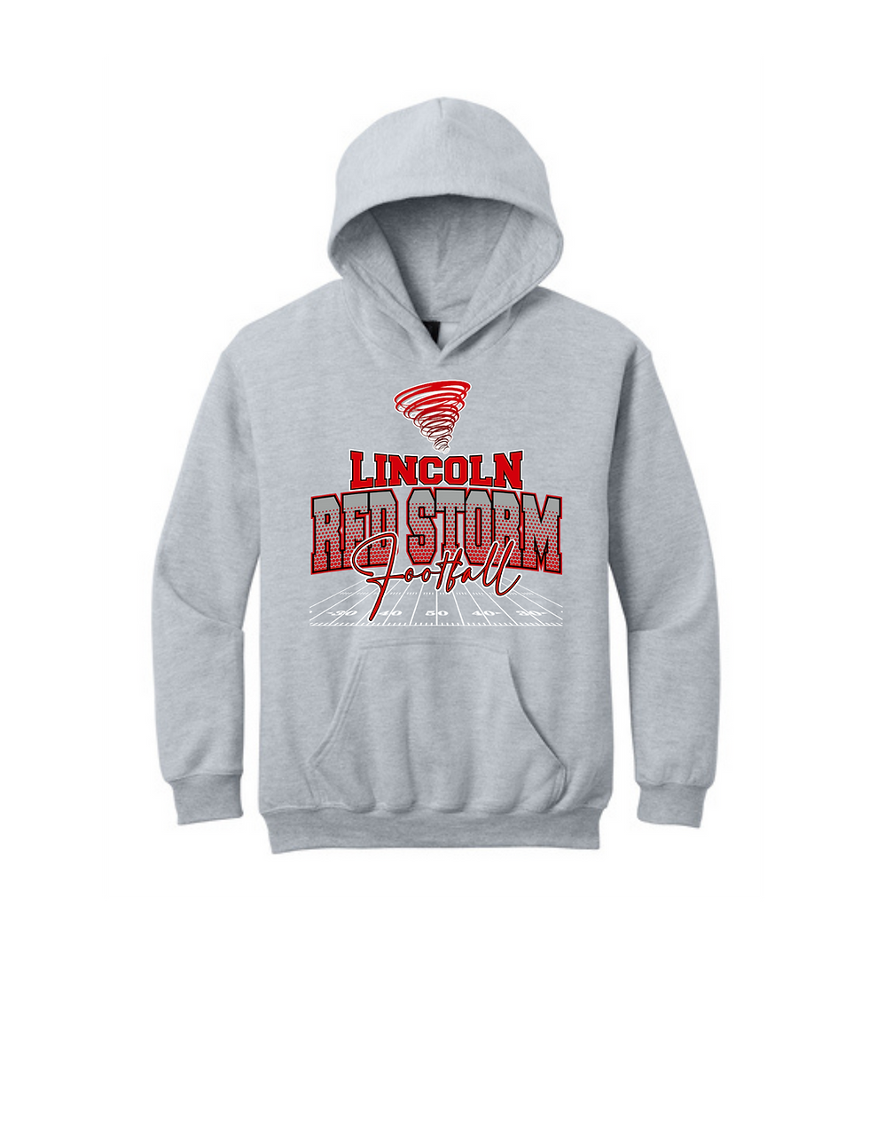 Thumbnail: Youth LJH Football Gildan Softstyle Fleece Hooded Sweatshirt