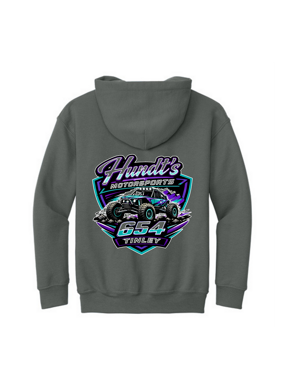 Thumbnail: Youth Gildan Heavy Blend Hooded Sweatshirt