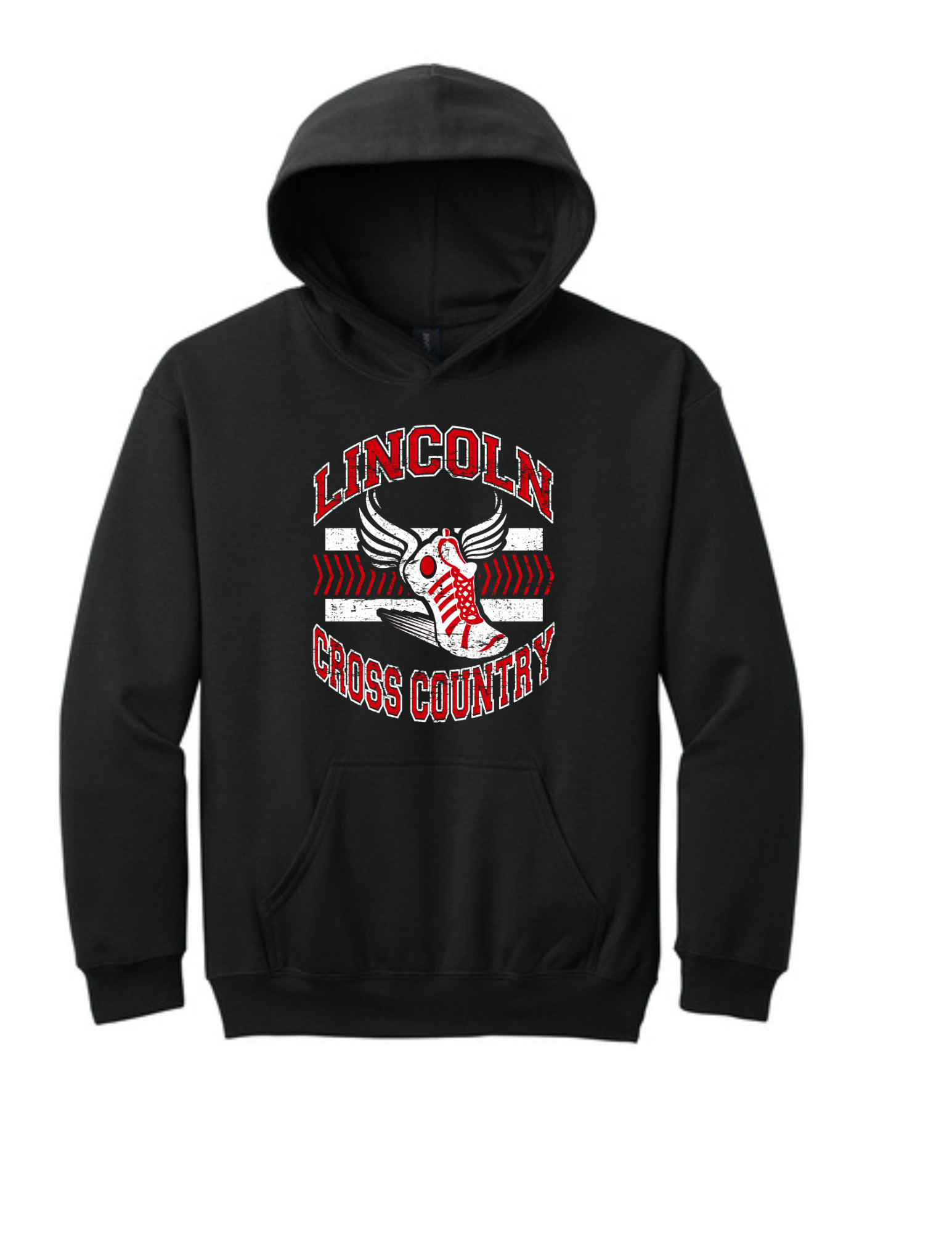 LJH XC Adult Gildan Softstyle  Fleece Hooded Sweatshirt