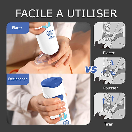 Utilisation du dispositif Ademen pour secourir une personne en cas d’étouffement