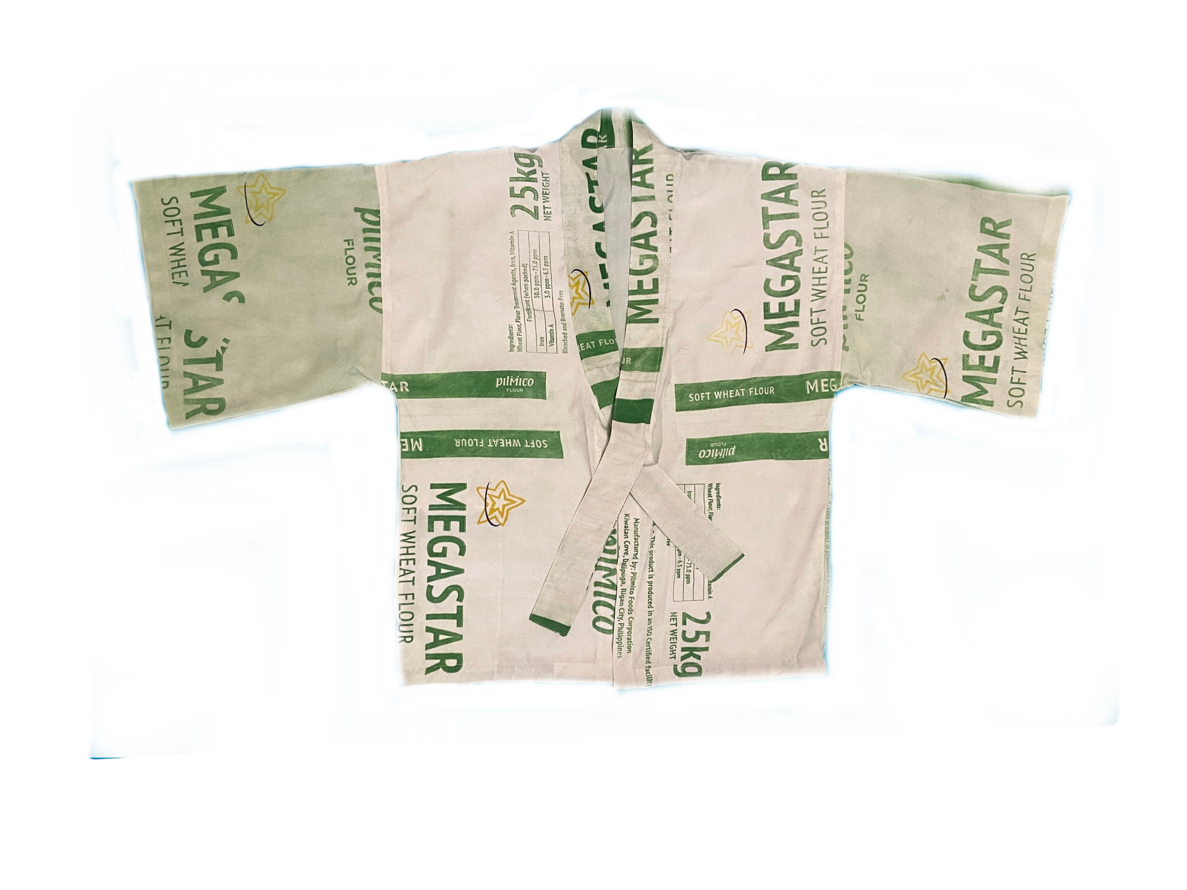 AndAgain Kimono Megastar Green