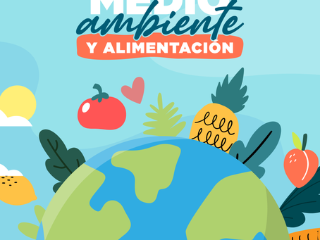 Medioambiente y alimentación. Evita el desperdicio, protege el planeta.