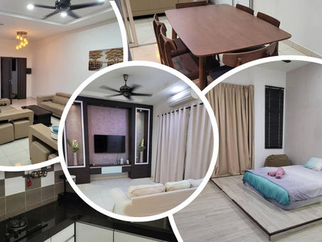 Homestay: Setia Indah Setia Alam: Spacious 3-Bedroom Double Storey House Near Setia City Mall