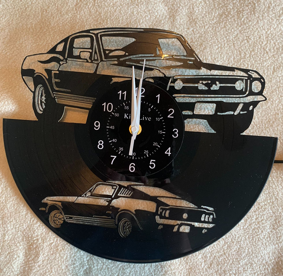Vintage Car Clock