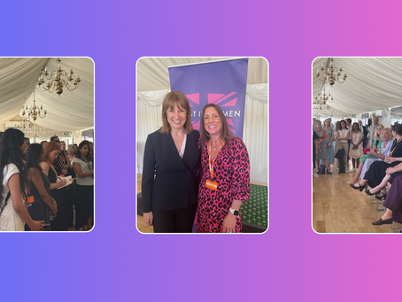 Rachel Reeves and ACG's Operations Director, Laura Hood
