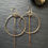 Thumbnail: Hoop earrings with bar