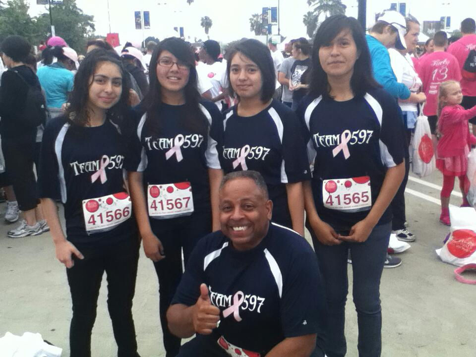 With our Team 597's mentor