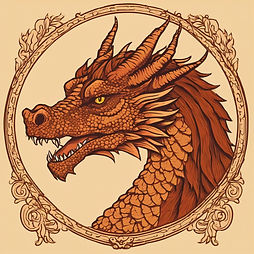 medieval tapestry style illustration of