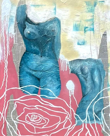 Montauk art, artist, mixed media art, the hamptons art, montauk artist, the hamptons souvenir 