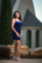 Close-up view of the chapel entrance at The Riverwalk with natural stone pathway