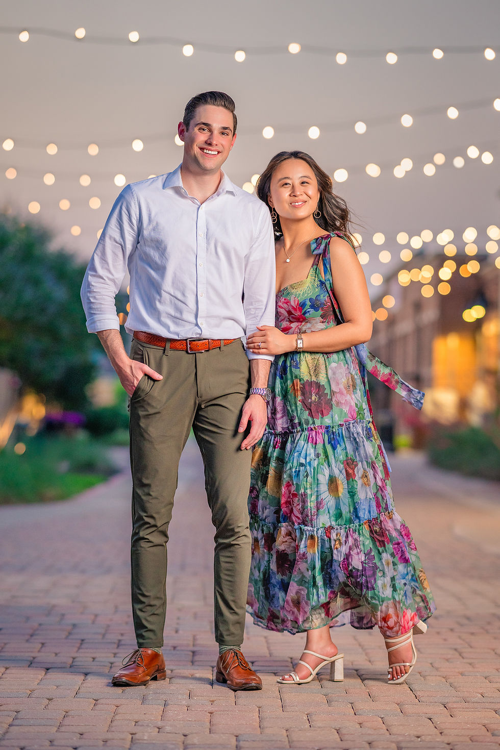 Riverwalk Flower Mound Couple