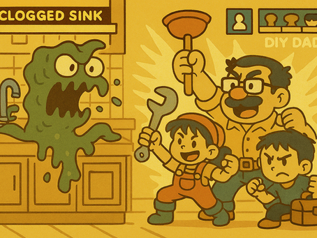 🚽 Toilet Tactics: Teaching My Kid to Fix a Running Toilet (Before the Water Bill Breaks Us)