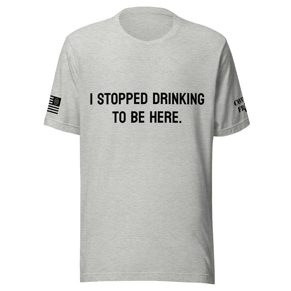 Thumbnail: Stopped drinking T-shirt