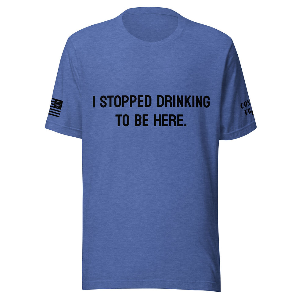 Thumbnail: Stopped drinking T-shirt