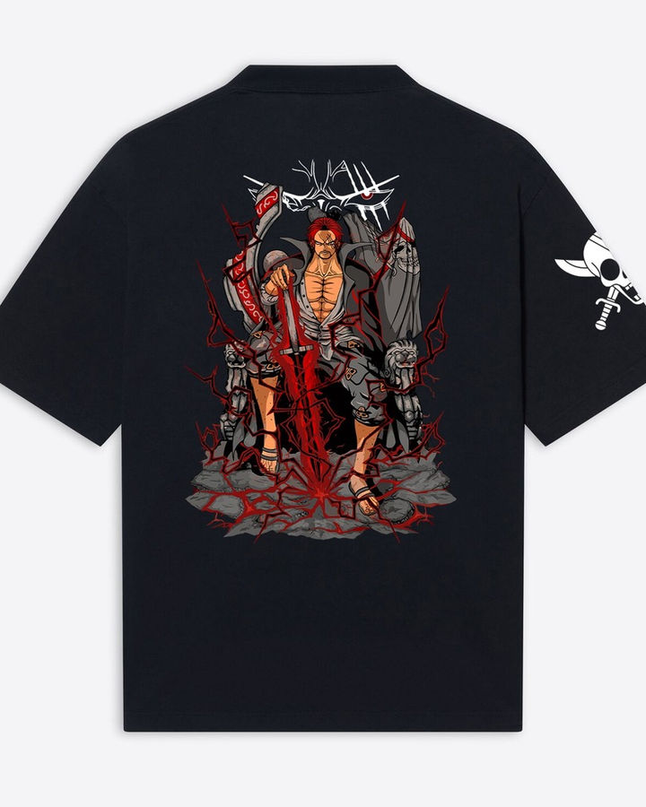 Shanks One Piece Oversize Tişört – ön yüz