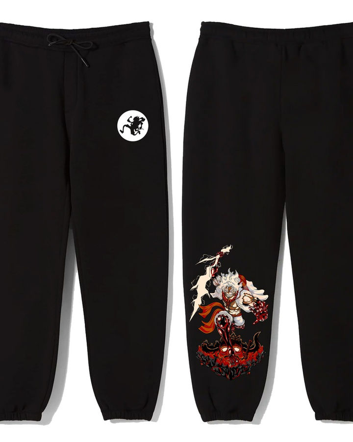 Luffy Gear 5 One Piece Oversize Eşofman – ön yüz