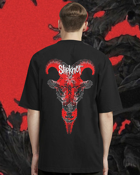 Slipknot Hell Oversize Tişört – 1. görsel
