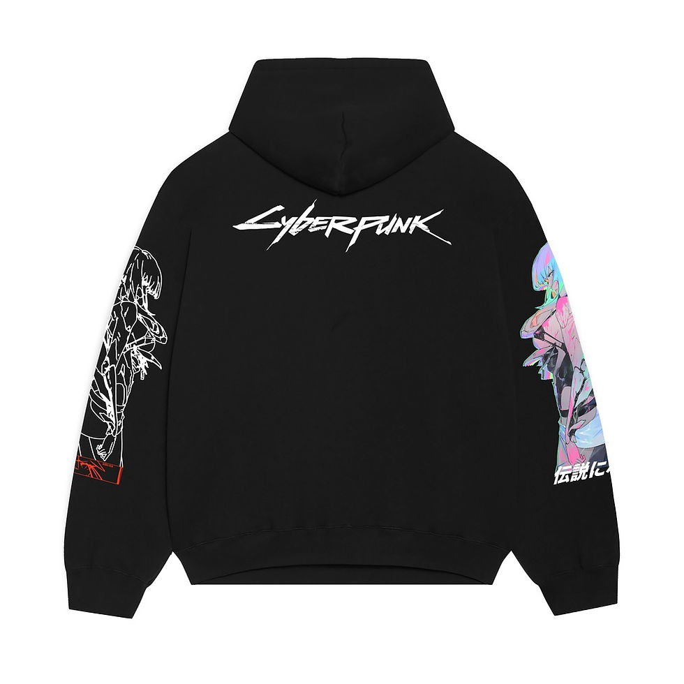 Küçük resim: Cyberpunk Lite Oversize Hoodie