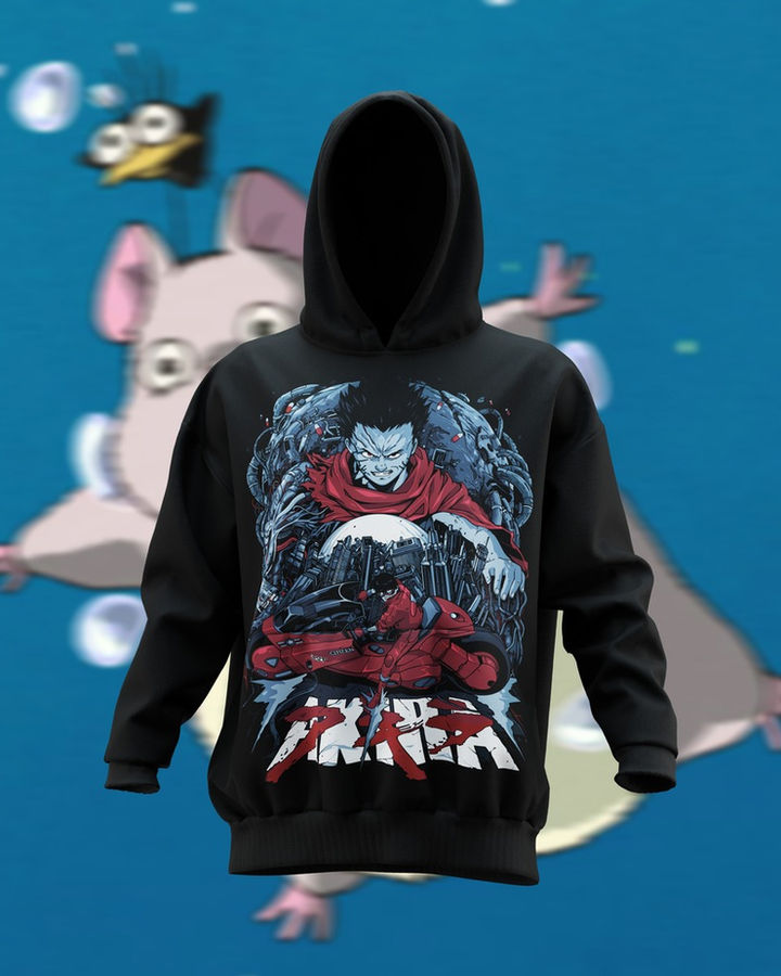 Akira 2 Oversize Hoodie – ön yüz
