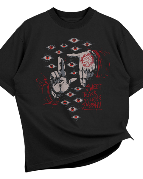 Hellsing Alucard V5 Oversize Tişört – 1. görsel