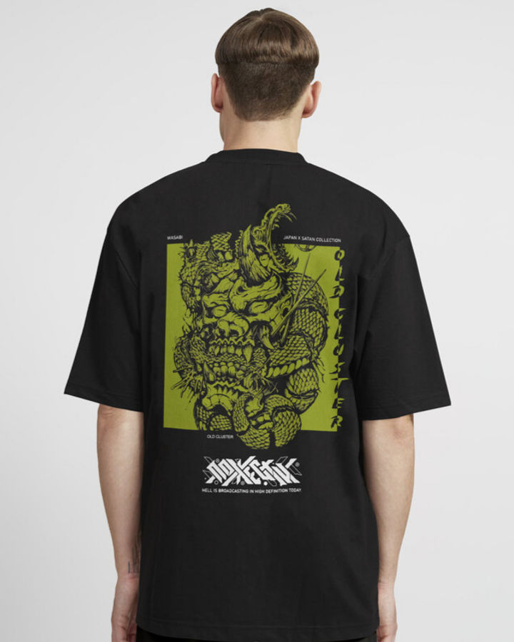 Wasabi Oversize Tişört – ön yüz