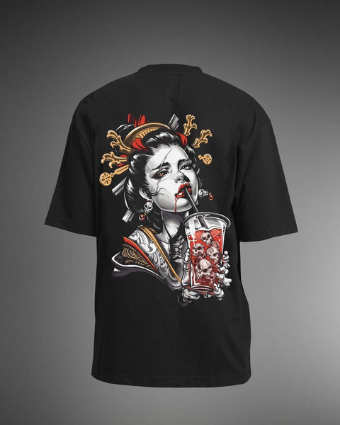 Bloody Minded Oversize Tişört – 1. görsel