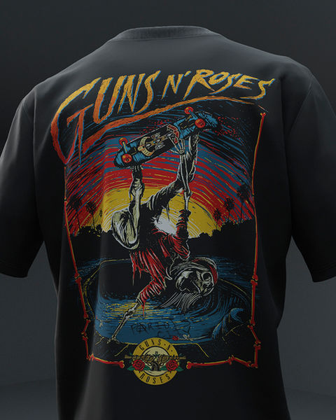 Guns N' Roses Oversize Tişört – 1. görsel