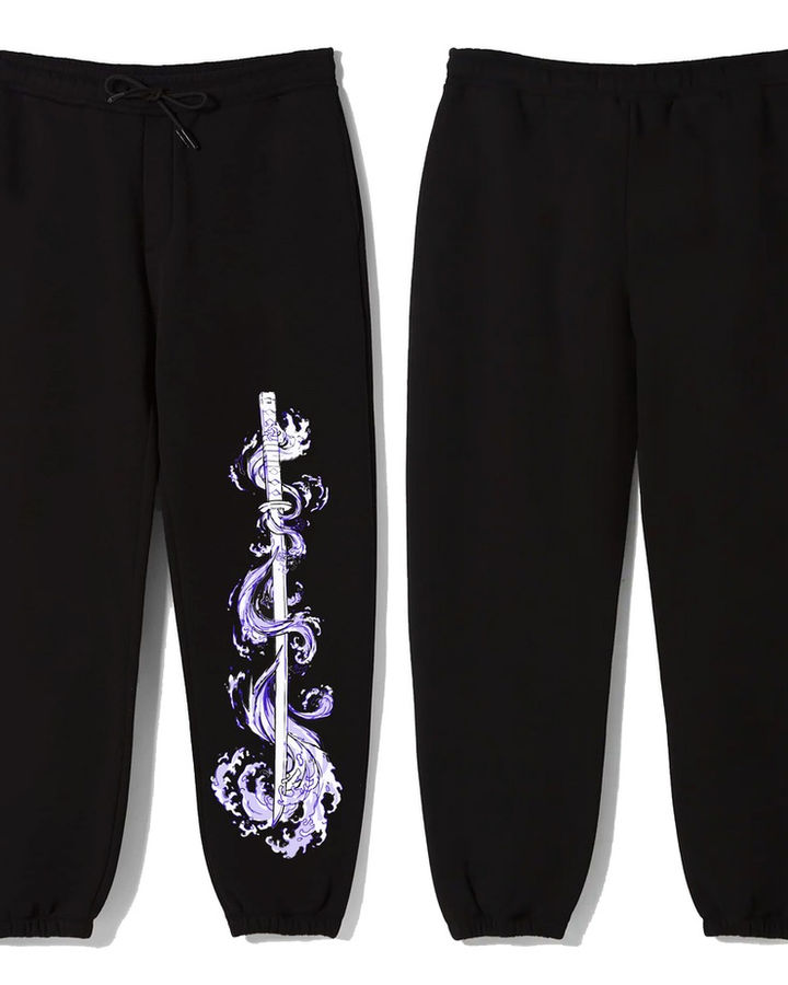 Tanjiro Kamado Demon Slayer Oversize Eşofman – ön yüz