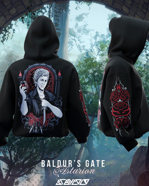 ASTARION OVERSIZE HOODIE – 1. görsel