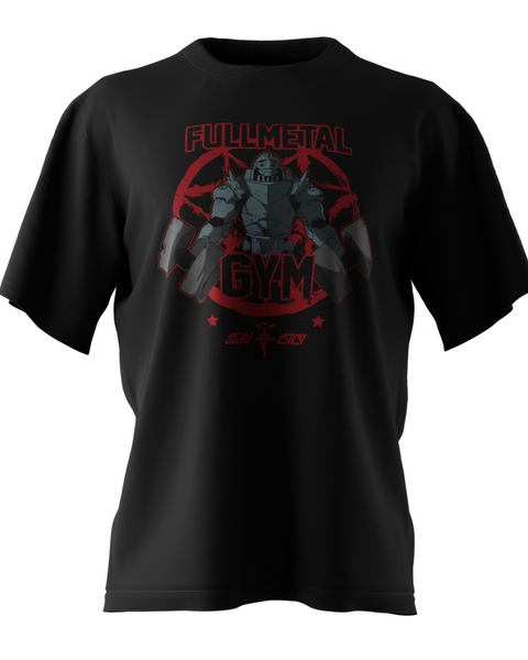 Fullmetal Alchemist Gym Oversize Tişört – 1. görsel