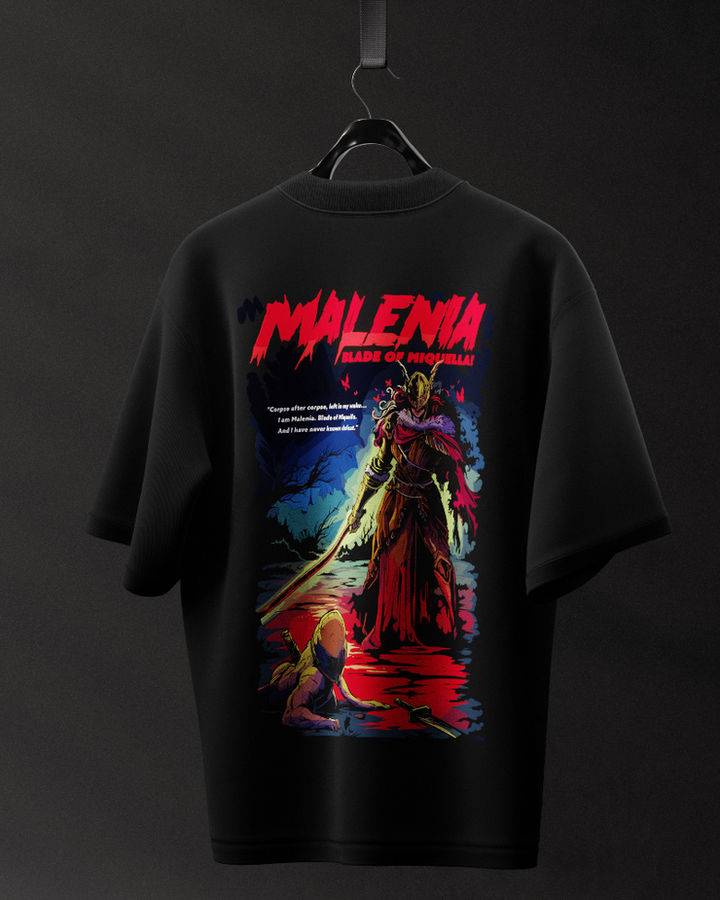 Malenia V3 Oversize Tişört – ön yüz