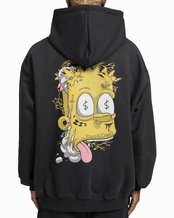 The Simpsons Oversize Hoodie – ön yüz