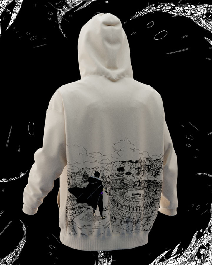 Sasuke Oversize Hoodie – ön yüz