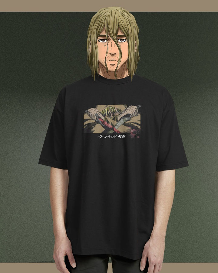 Vinland Saga 2 Oversize Tişört – ön yüz