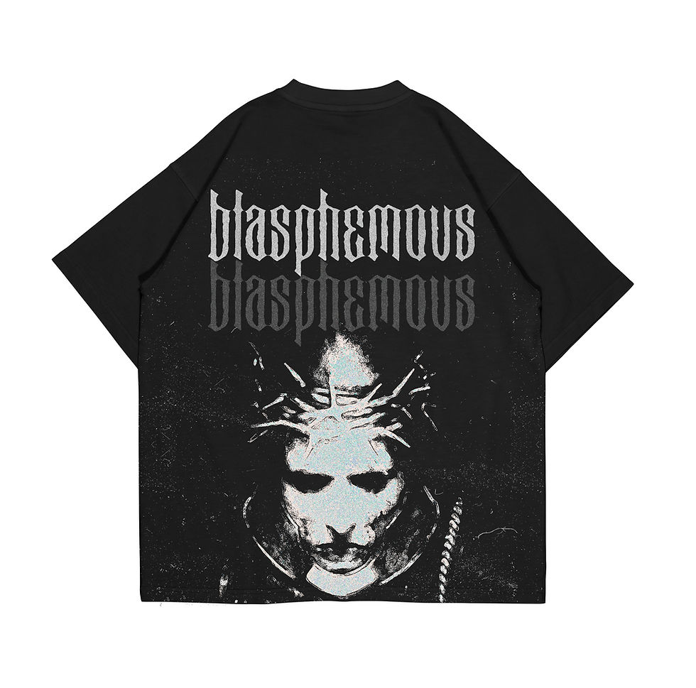 Küçük resim: Blasphemous V3 Oversize Tshirt
