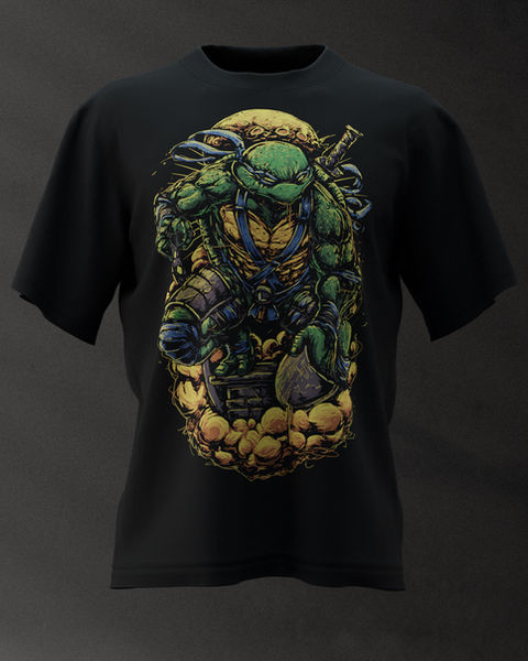Leonardo Ninja Turtles Oversize Tişört – 1. görsel