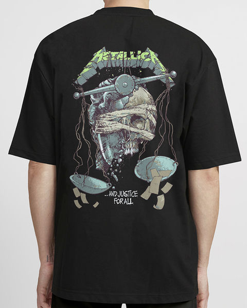 Metallica Justice Oversize Tişört – 1. görsel