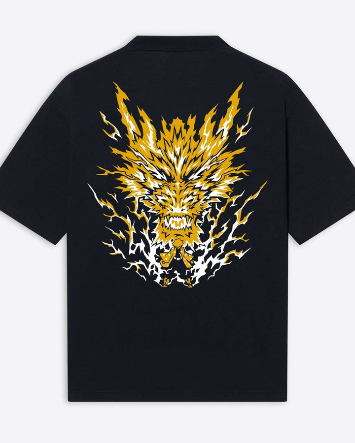 Zenitsu Agatsuma 0 Demon Slayer Oversize Tişört – ön yüz