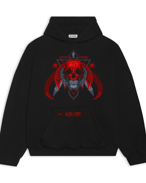Internal Horror Oversize Hoodie – 1. görsel