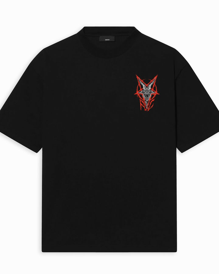 Talismanic Oversize Tişört – ön yüz