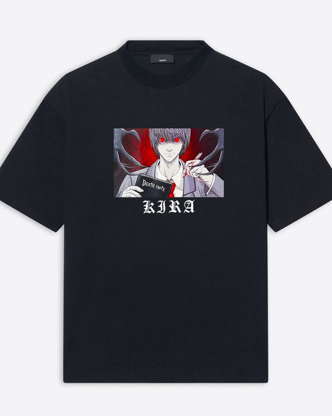 Kira Death Note Oversize Tişört – 1. görsel