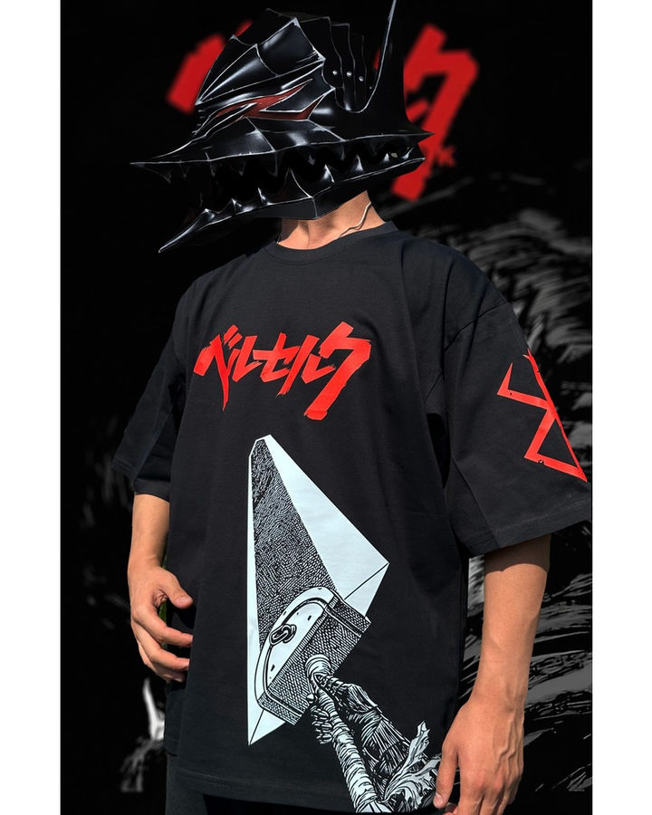 Golden Age Arc Berserk Oversize Tişört – ön yüz