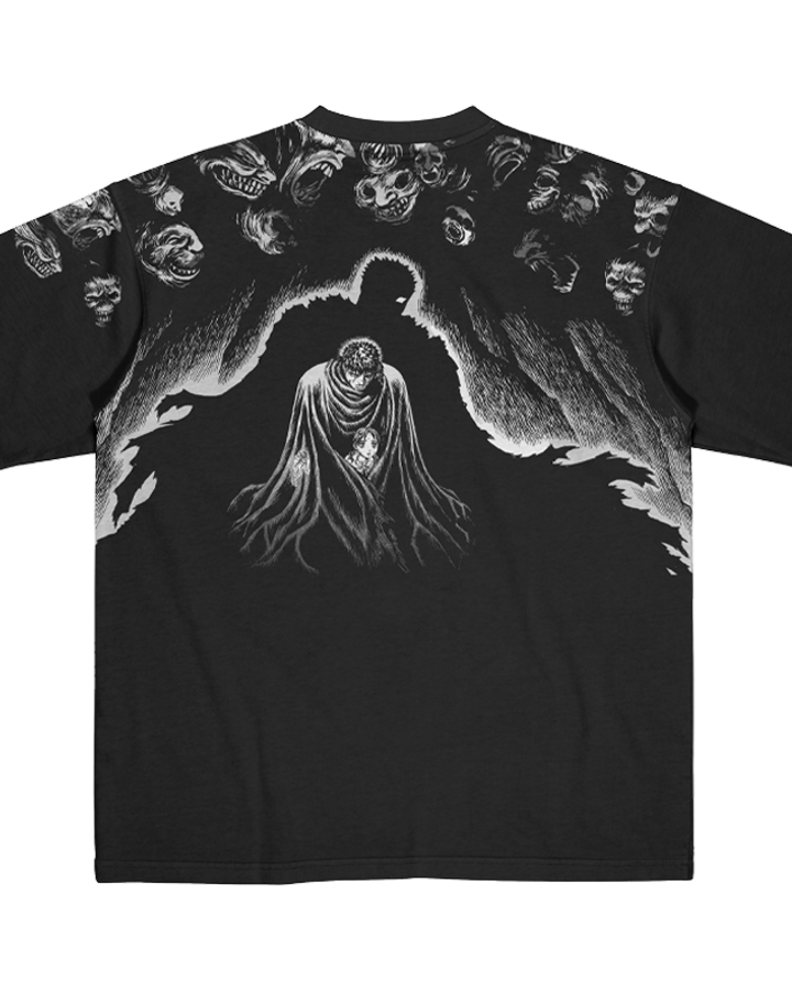 Berserk Dark Guardian Oversize Tişört – ön yüz