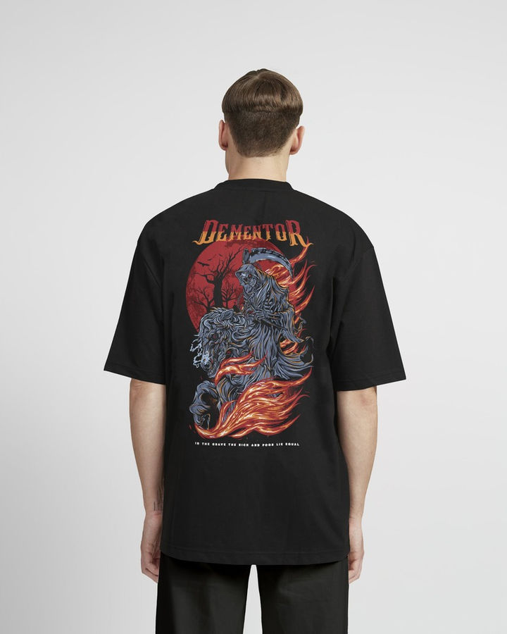 Dementor Oversize Tişört – ön yüz