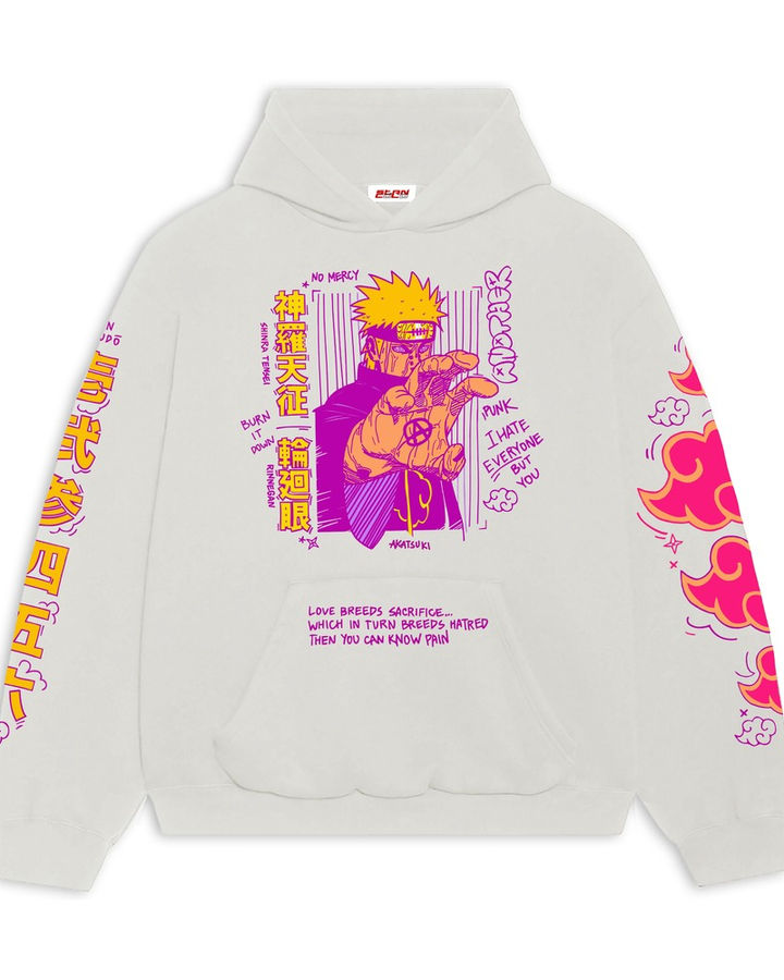 Akatsuki Pain Naruto Oversize Hoodie – ön yüz