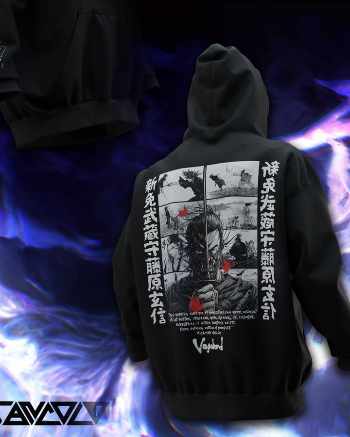 Vagabond Oversize Hoodie – ön yüz