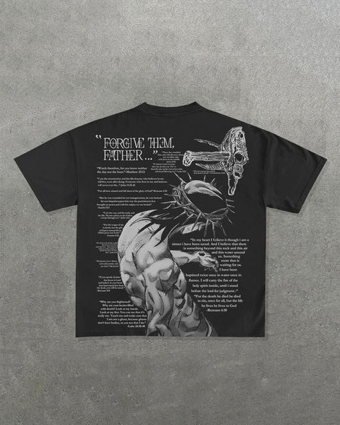 JoJo Forgive Them Father Oversize Tişört – 1. görsel