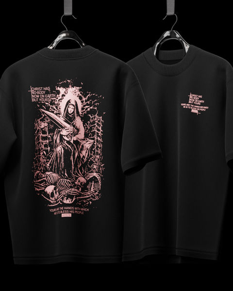 Amen Oversize Tişört – 1. görsel
