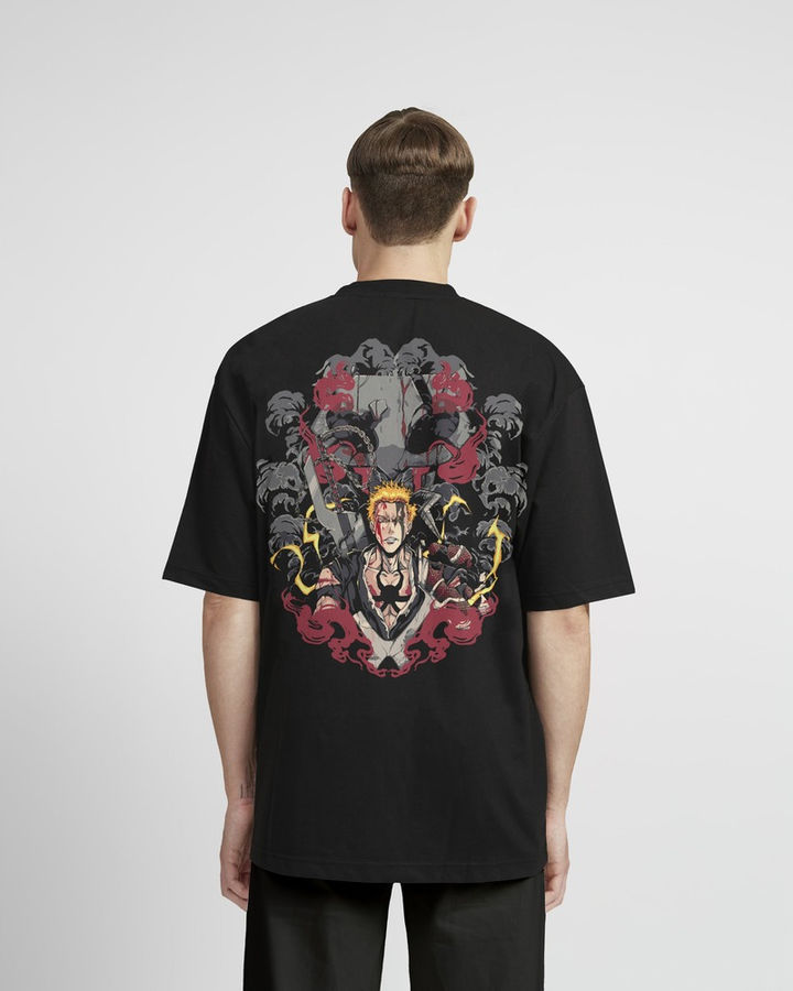 Ichigo Kurosaki 99 Bleach Oversize Tişört – ön yüz